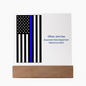Personalized Police Retirement Gift