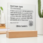 Personalized Real Estate Agent Office Decor Gift