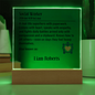 Personalized Social Worker Definition Lighted Plaque With Name