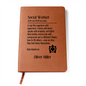Personalized Social Worker Journal Notebook Gift
