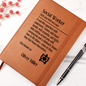 Personalized Social Worker Journal Notebook Gift