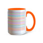 Christian Secret Message Mug Make Heaven Crowded Colored Handle