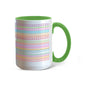 Christian Secret Message Mug Make Heaven Crowded Colored Handle