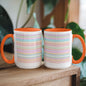 Christian Secret Message Mug Make Heaven Crowded Colored Handle