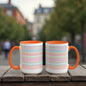 Christian Secret Message Mug Make Heaven Crowded Colored Handle