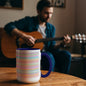 Christian Secret Message Mug Make Heaven Crowded Colored Handle