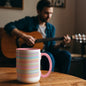 Christian Secret Message Mug Make Heaven Crowded Colored Handle