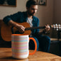 Christian Secret Message Mug Make Heaven Crowded Colored Handle