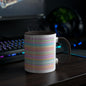 Christian Secret Message Mug Make Heaven Crowded Colored Handle