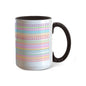 Christian Secret Message Mug Make Heaven Crowded Colored Handle
