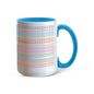 Christian Secret Message Mug Make Heaven Crowded Colored Handle