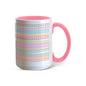 Christian Secret Message Mug Make Heaven Crowded Colored Handle
