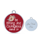 Be Strong And Courageous Bangle Bracelet