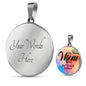 My Precious Mom My Best Friend and Confidant Pendant Necklace