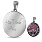 To My Mom God Blessed Me When He Gave Me You Pendant Necklace