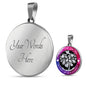 Mom You Are The Heart Of The Family Pendant Necklace