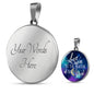 I Love You To The Moon And Back Mom Pendant Necklace