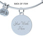 Faith Over Fear Bangle Bracelet