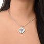 To Our Daughter Heart Necklace You Are Beautiful Brilliant Powerful Brave