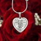 To My Daughter Love Dad Heart Necklace You Are Beautiful Brilliant Powerful Brave