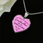 The Love Between A Grandmother And Her Grandchildren Is Forever Pendant Necklace