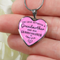 The Love Between A Grandmother And Her Grandchildren Is Forever Pendant Necklace