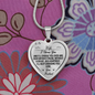 Heart Pendant Necklace To My Wife I Choose You