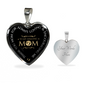 To My Amazing Mom Pendant Necklace