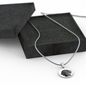 Black and Tan Dachshund Pendant Necklace