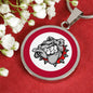Bulldog Pendant Necklace