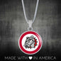 Bulldog Pendant Necklace
