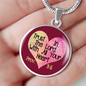 Trust In The Lord With All Your Heart Pendant Necklace