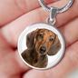 Dachshund Pendant Necklace