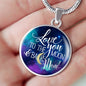 I Love You To The Moon And Back Mom Pendant Necklace