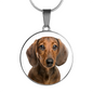 Dachshund Pendant Necklace
