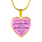 The Love Between A Grandmother And Her Grandchildren Is Forever Pendant Necklace