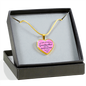 The Love Between A Grandmother And Her Grandchildren Is Forever Pendant Necklace