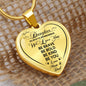 Necklace for Daughter Be Brave Be Bold Be Kind From Mom and Dad
