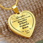 To My Daughter Love Dad Heart Necklace You Are Beautiful Brilliant Powerful Brave