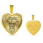 Necklace for Daughter Be Brave Be Bold Be Kind From Mom and Dad
