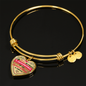 The Love Between A Grandmother And Her Grandchildren Is Forever Bangle Bracelet