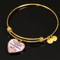Love Between Grandmother And Grandchildren Is Forever Bangle Bracelet