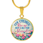 Her Children Rise Up And Call Her Blessed Pendant Necklace