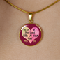 Trust In The Lord With All Your Heart Pendant Necklace
