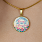 Her Children Rise Up And Call Her Blessed Pendant Necklace