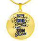 God Reigns and the Son Shines Pendant Necklace
