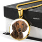 Dachshund Pendant Necklace