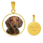 Dachshund Pendant Necklace