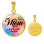 My Precious Mom My Best Friend and Confidant Pendant Necklace