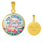 Her Children Rise Up And Call Her Blessed Pendant Necklace